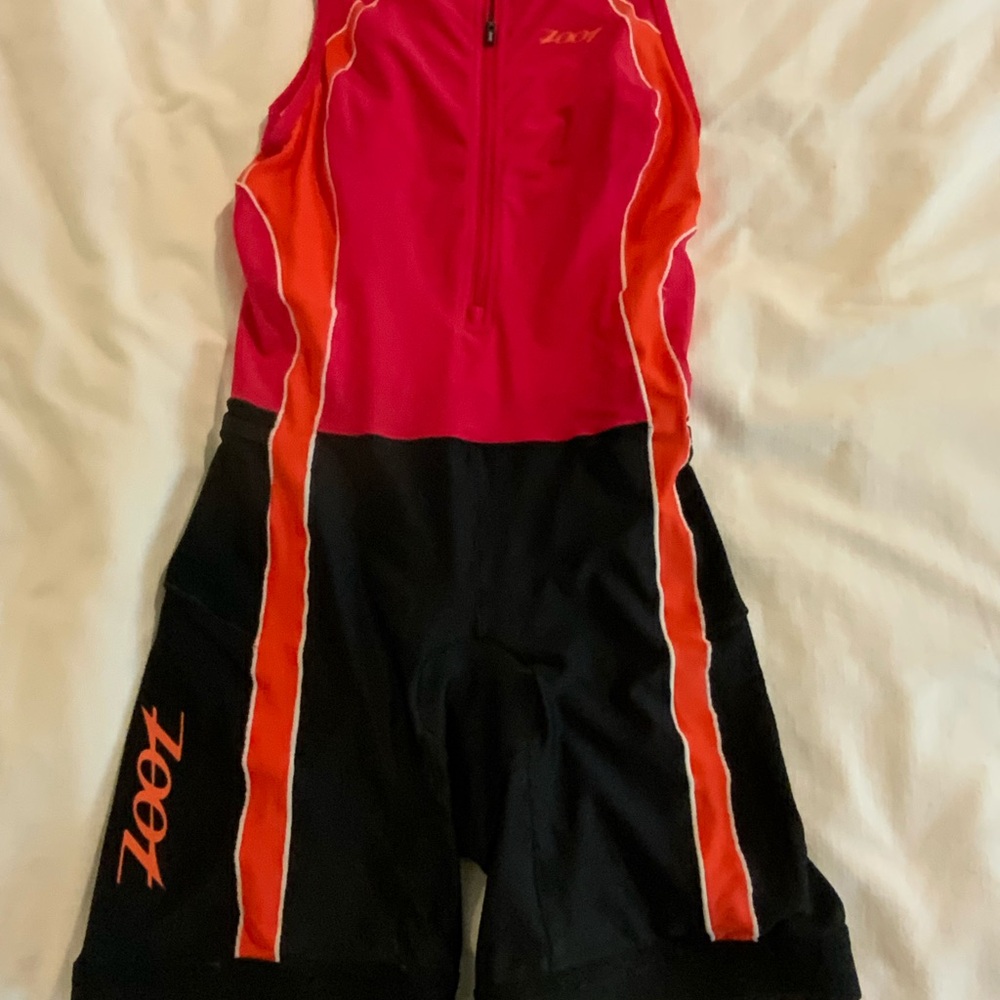 Zoot Vibrant Pink and Black Performance Suit